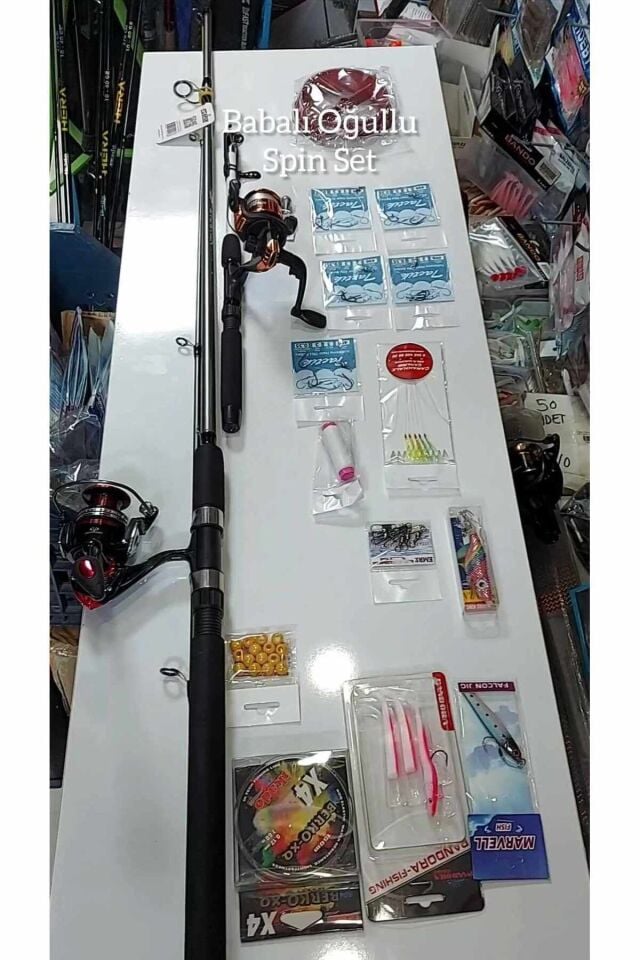 Kampanyalı Spin Set Takım 270.cm Toplam 19.parça