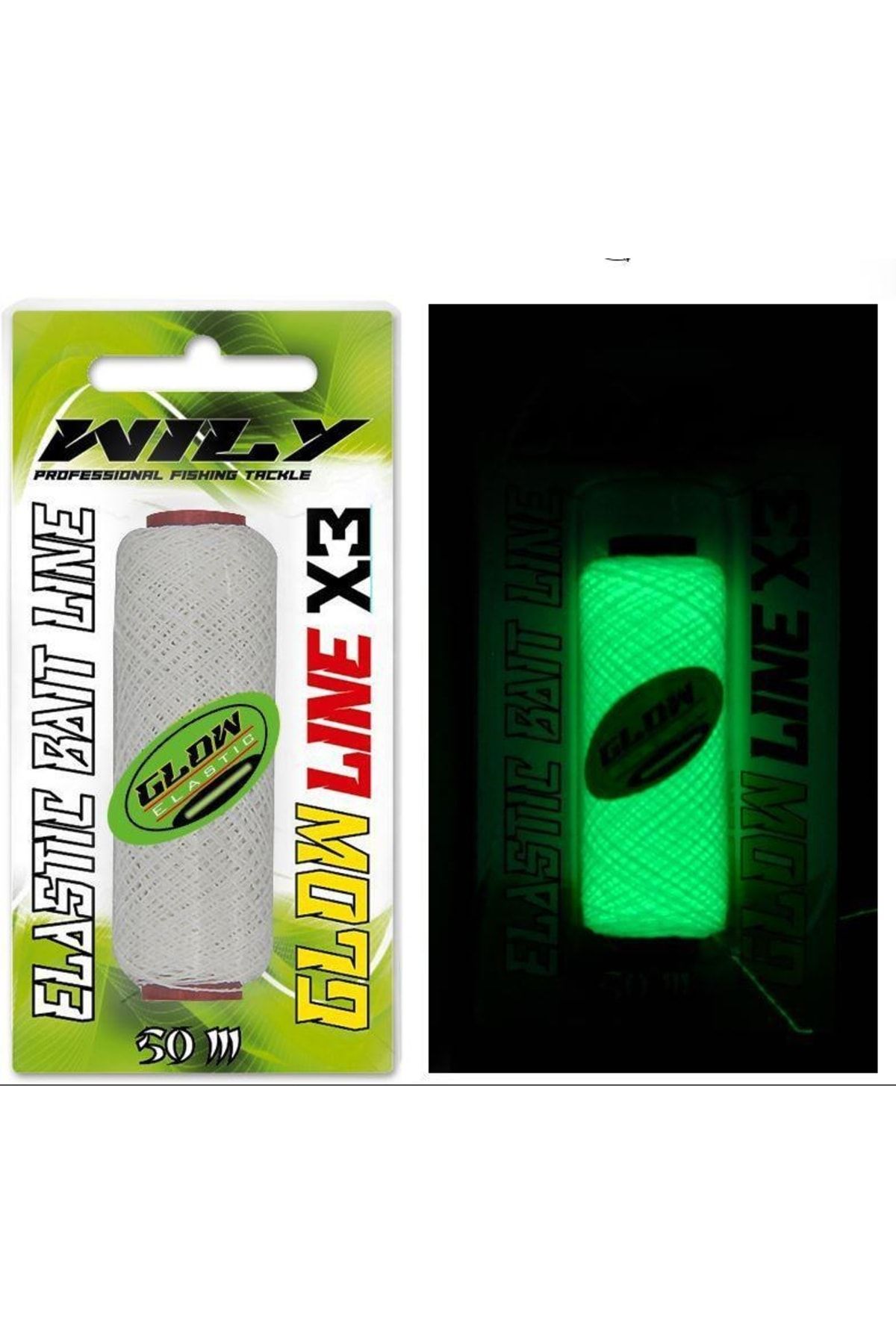Wily Fosforlu (glow) Yem Ipi 50 Mt Beyaz