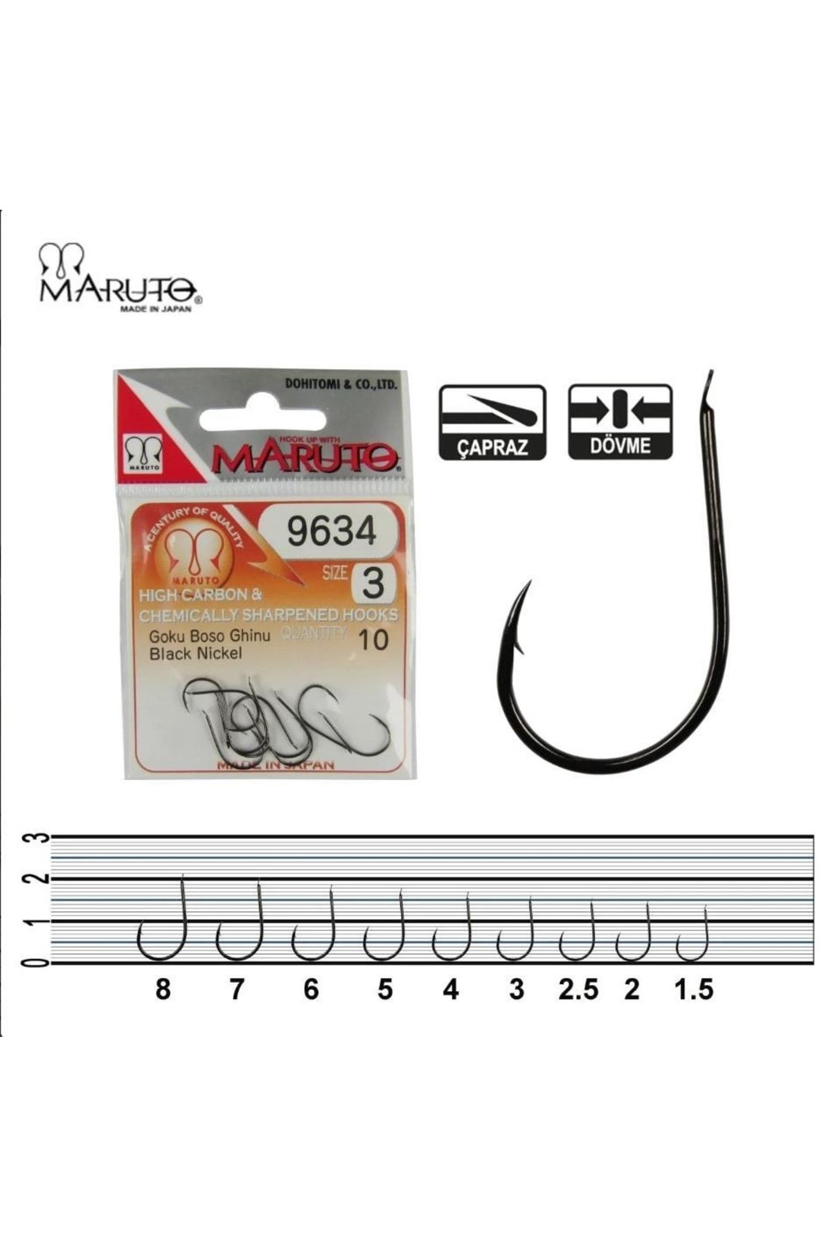 Maruto 9634 Bn Iğne no 6