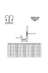 Maruto 2498 Nikel Olta Iğnesi no 15