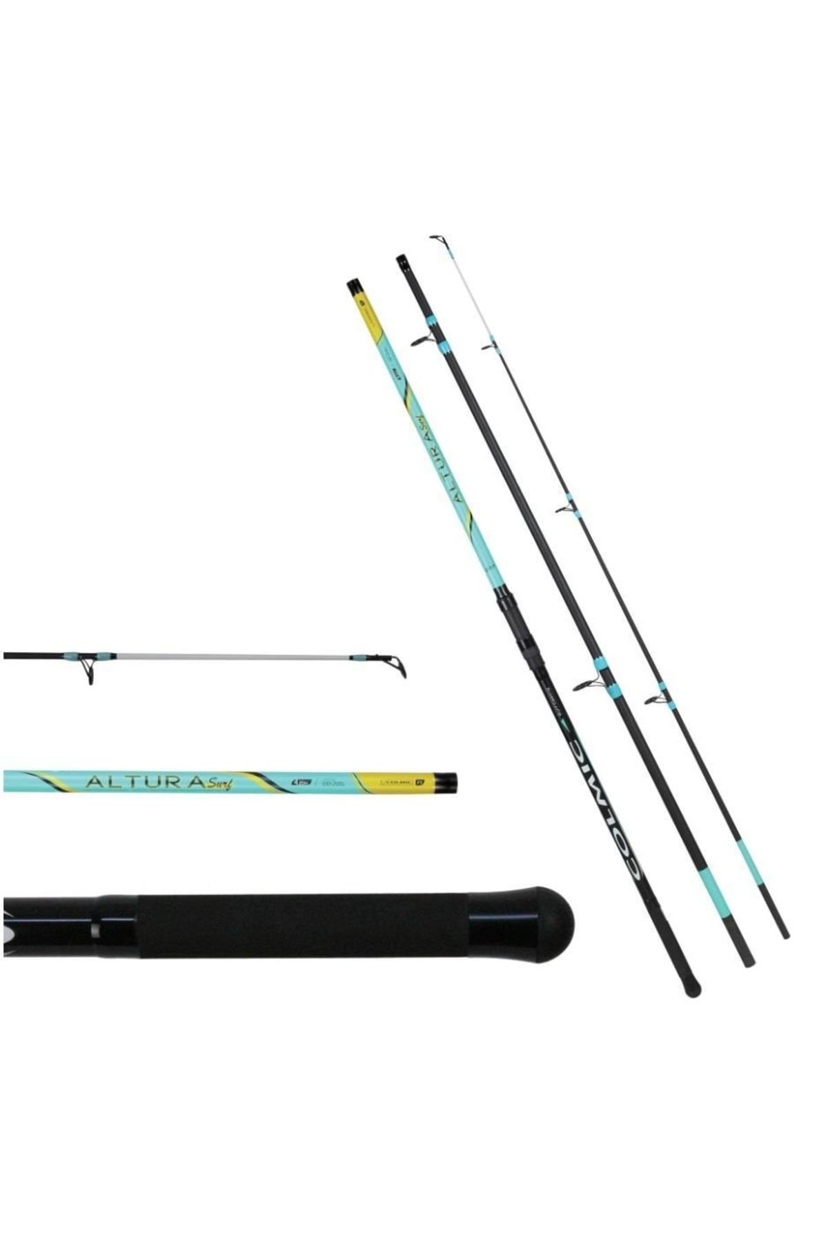 Colmic Altura 4,20mt (100-200gr) 3 parça Surf kamış