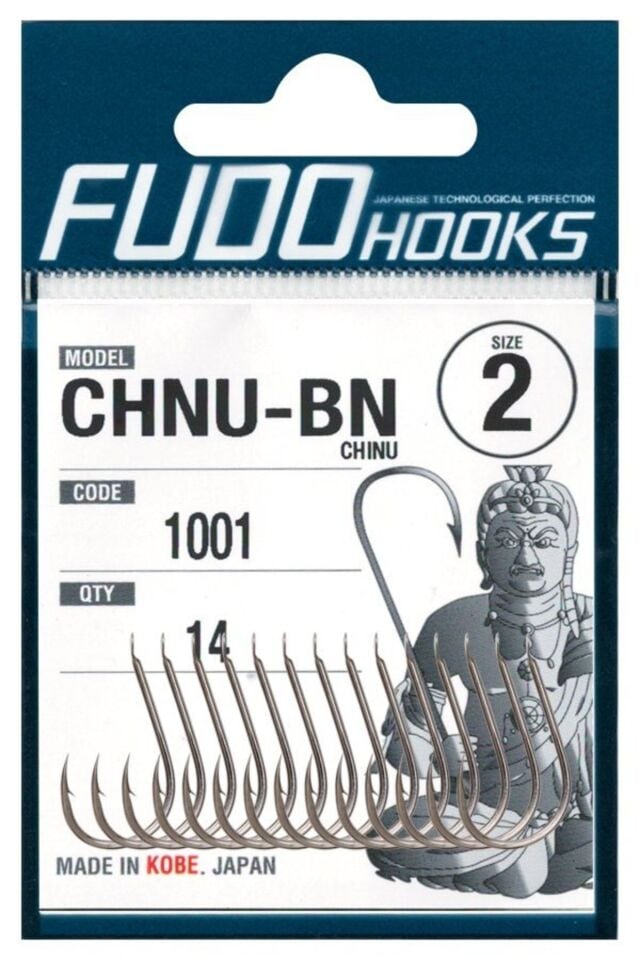 Fudo 1001 Chinu Black Nikel Iğne 1/0.no