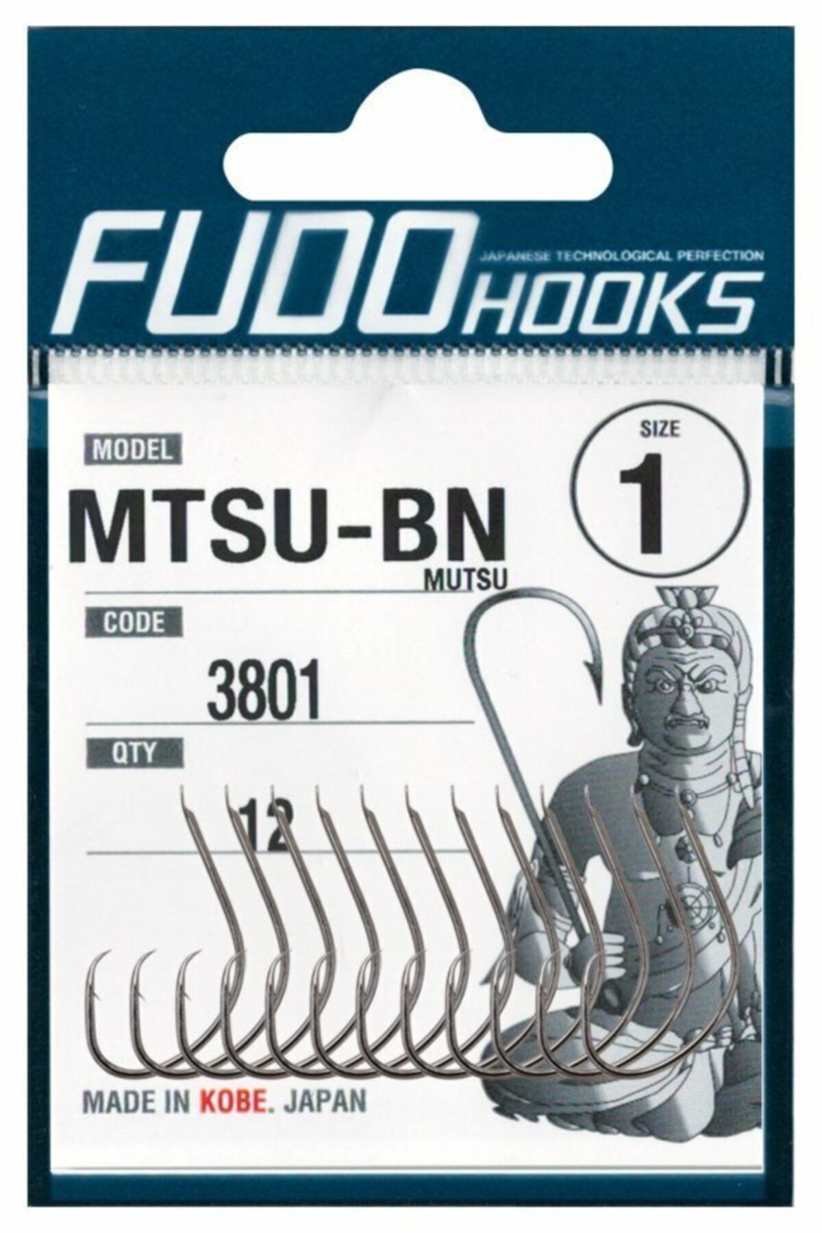 Fudo 3801 Mutsu Black Nikel Çember Iğne