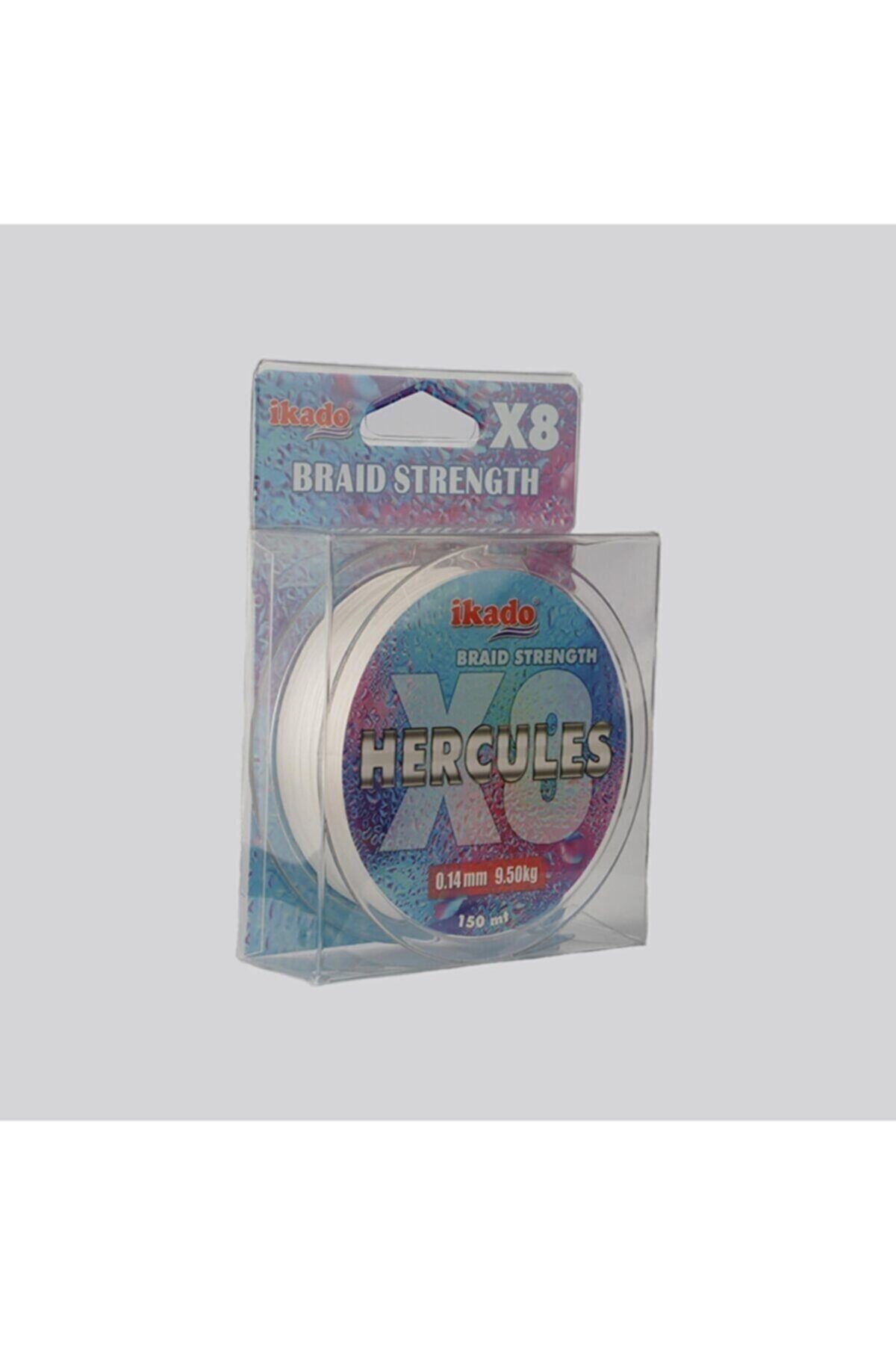 İkado Hercules 8x 150mt Ip Misina ( Beyaz Renk ) 012mm
