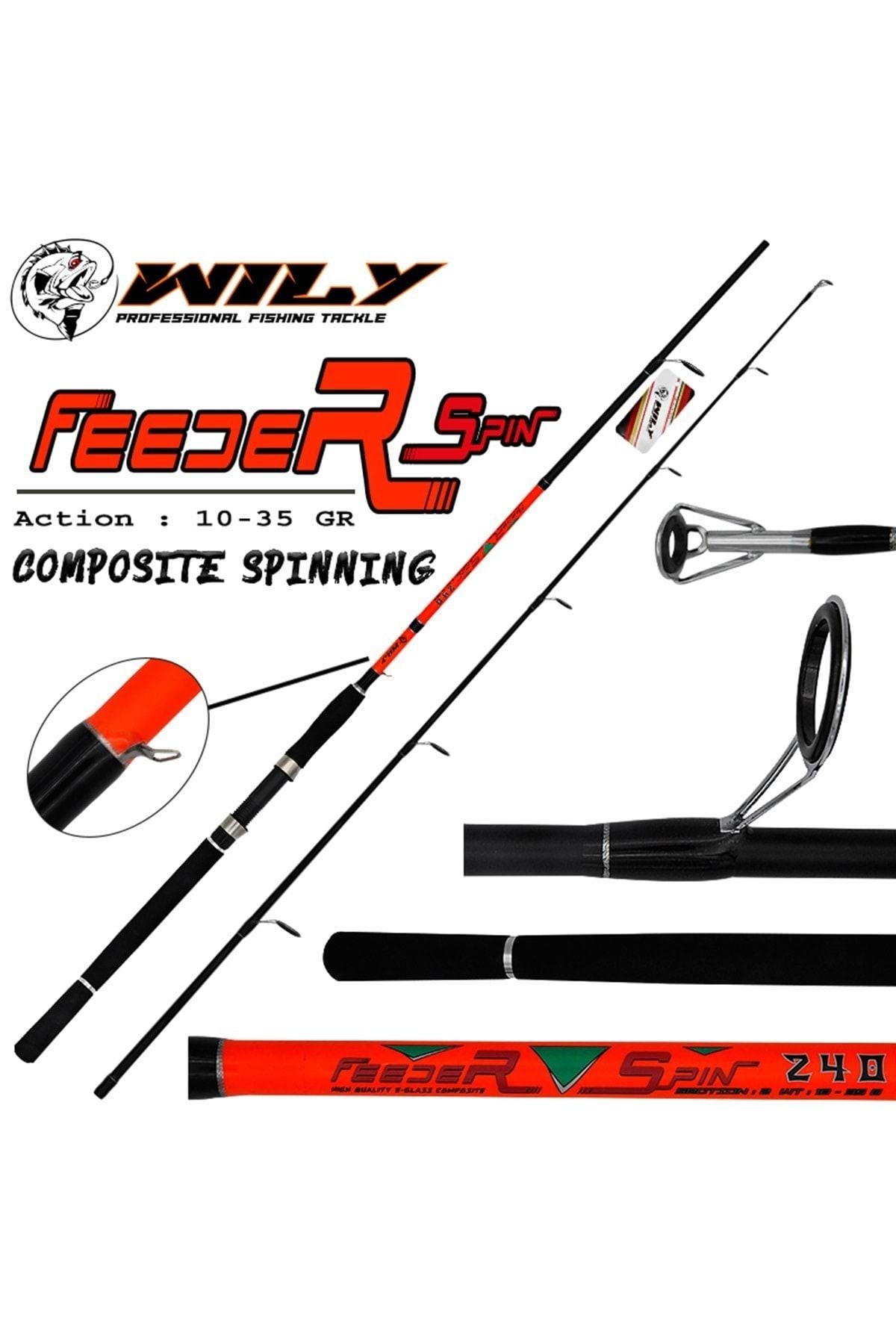 Wily Feeder Spin Kamış 270 Cm 10 - 35 Gr