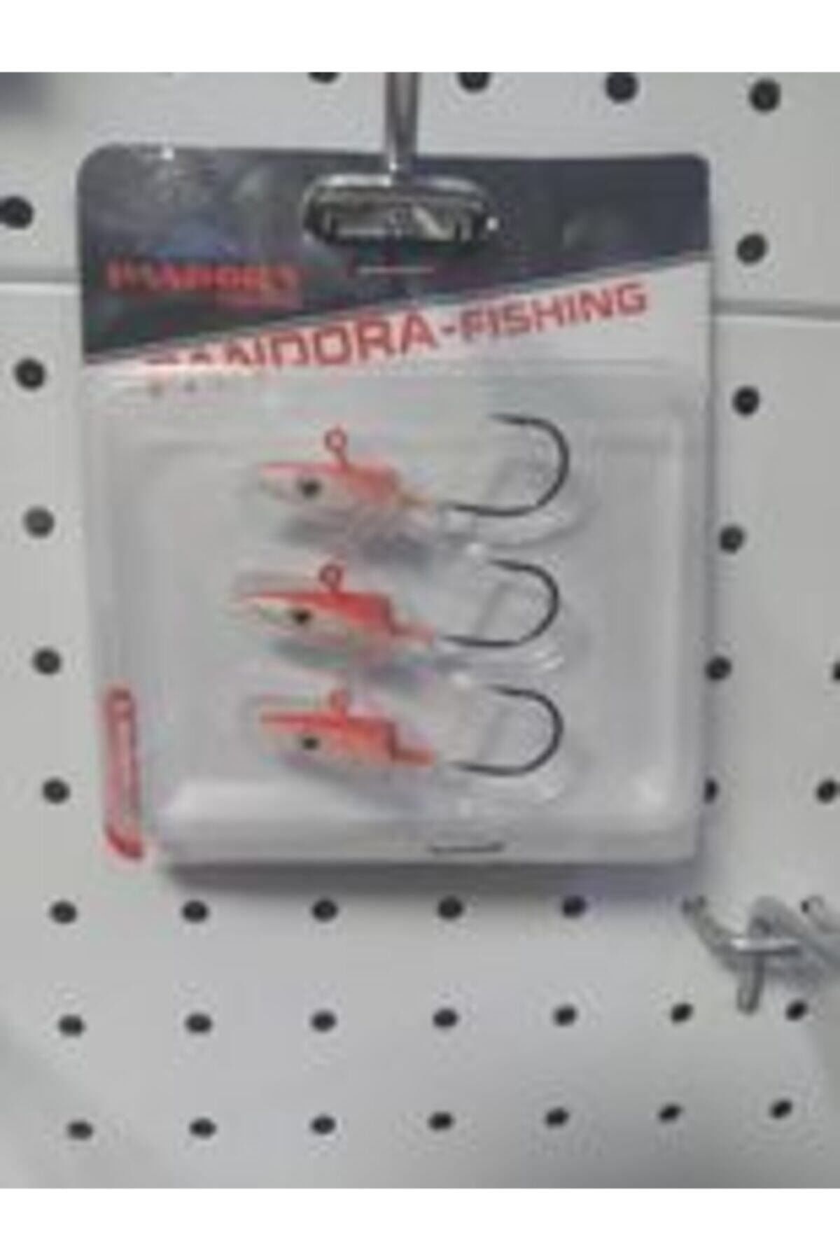 Pandora Sandeel Yedek Kafa 10gr Jıghead Red White Head Red White Head