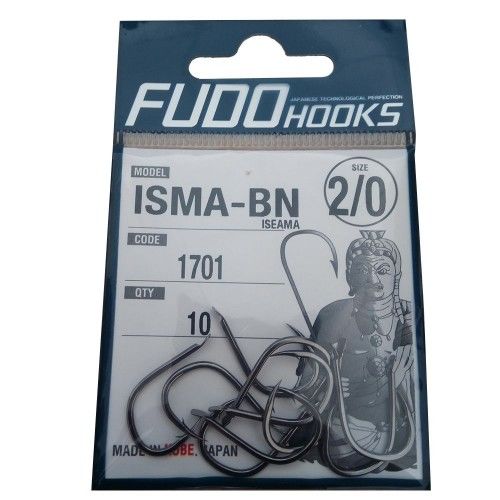 Fudo 1701 Iseama Black Nikel İğne 1/0 no