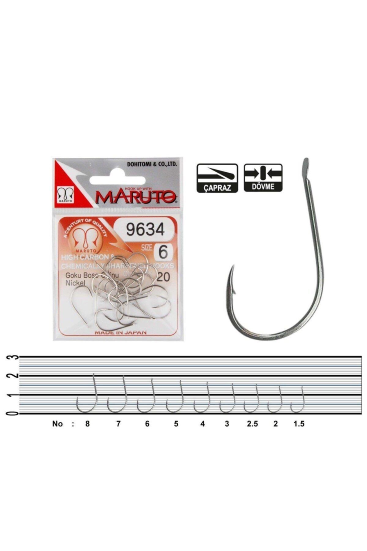 Maruto 9634 Nikel Iğne No: 7