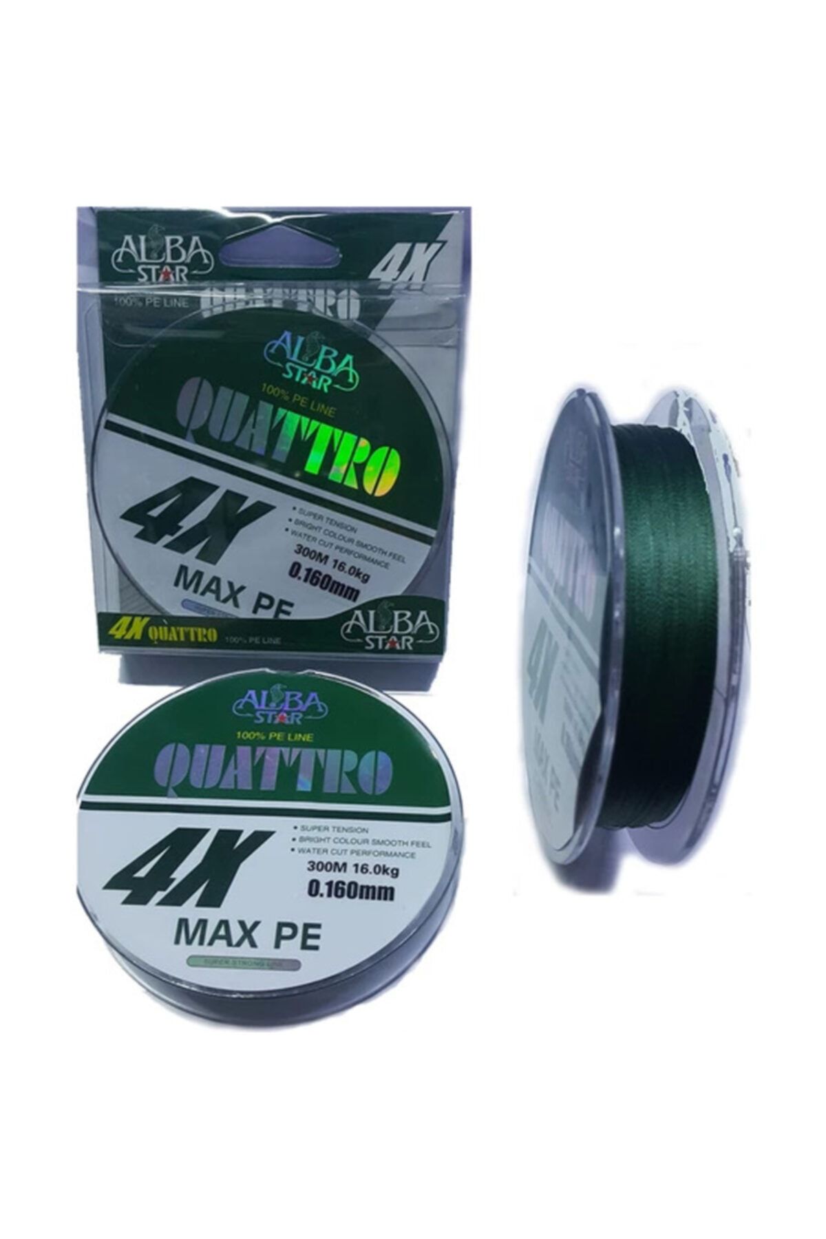 Albastar Quattro Pe Line 4x Ip Misina 300mt 010.mm