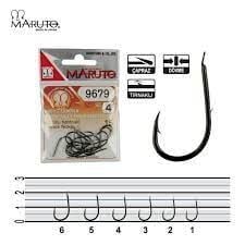 Maruto 9679-bn Chinu Kentsuki Siyah Nikel Olta Iğnesi No:6
