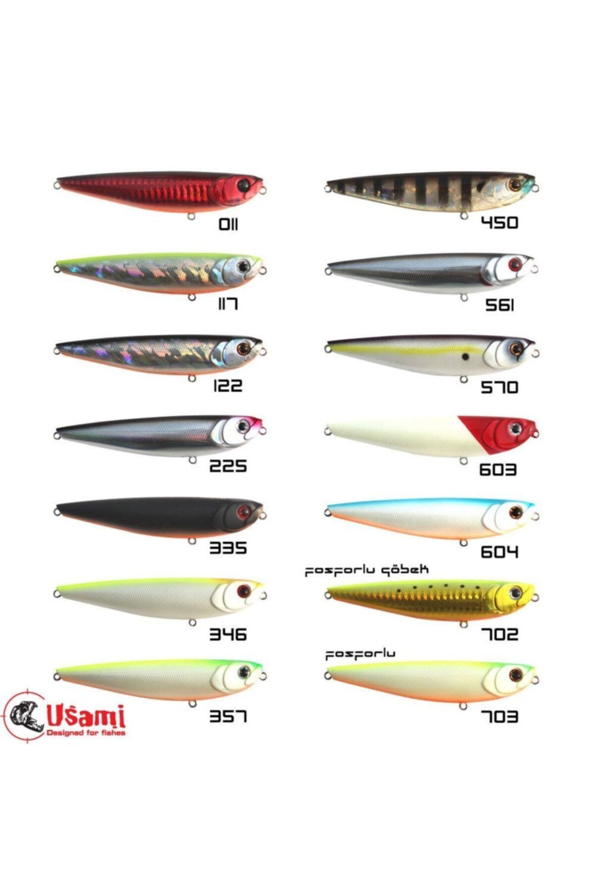 Usami Puppy Walker 100dw 13.4 gr Maket Balık 702 no