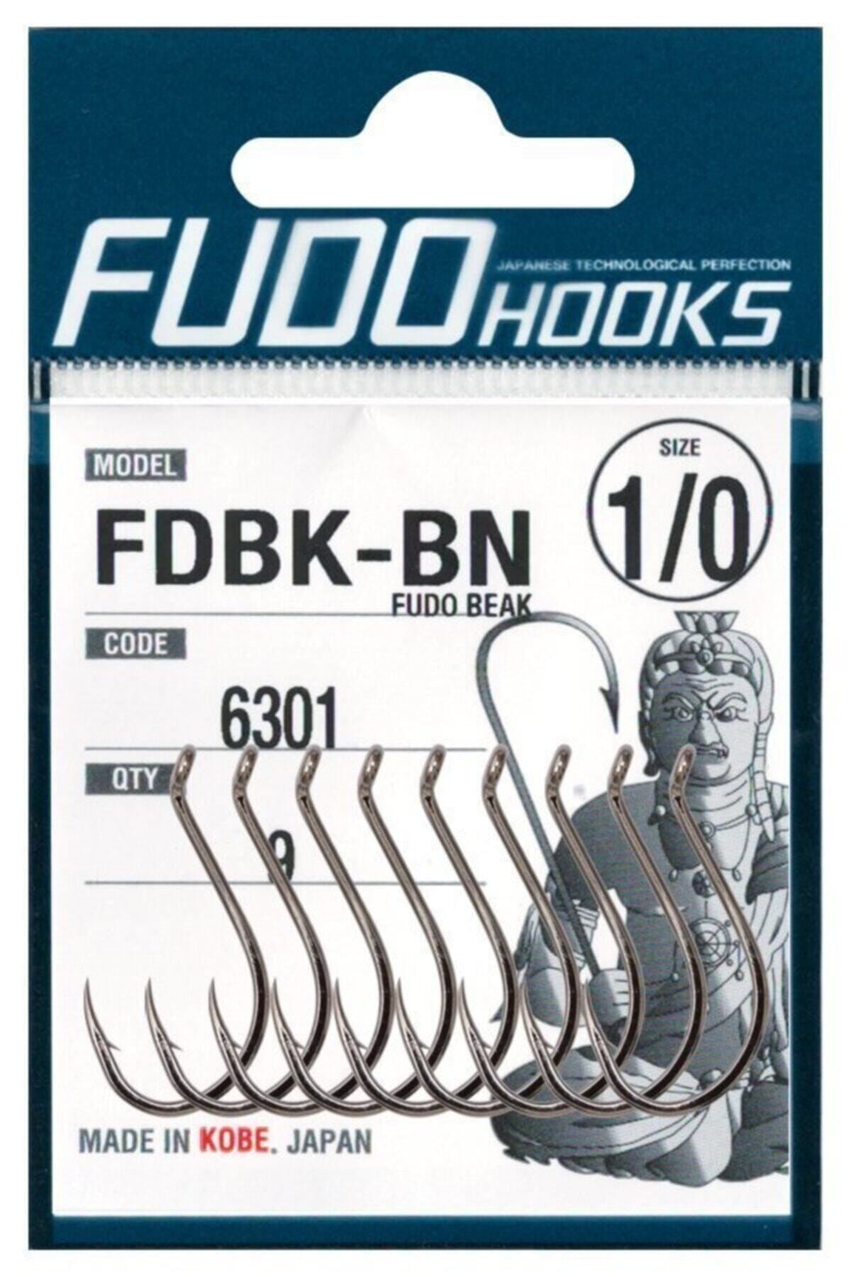 Fudo 6301 Beak Black Nikel Iğne No 1/0