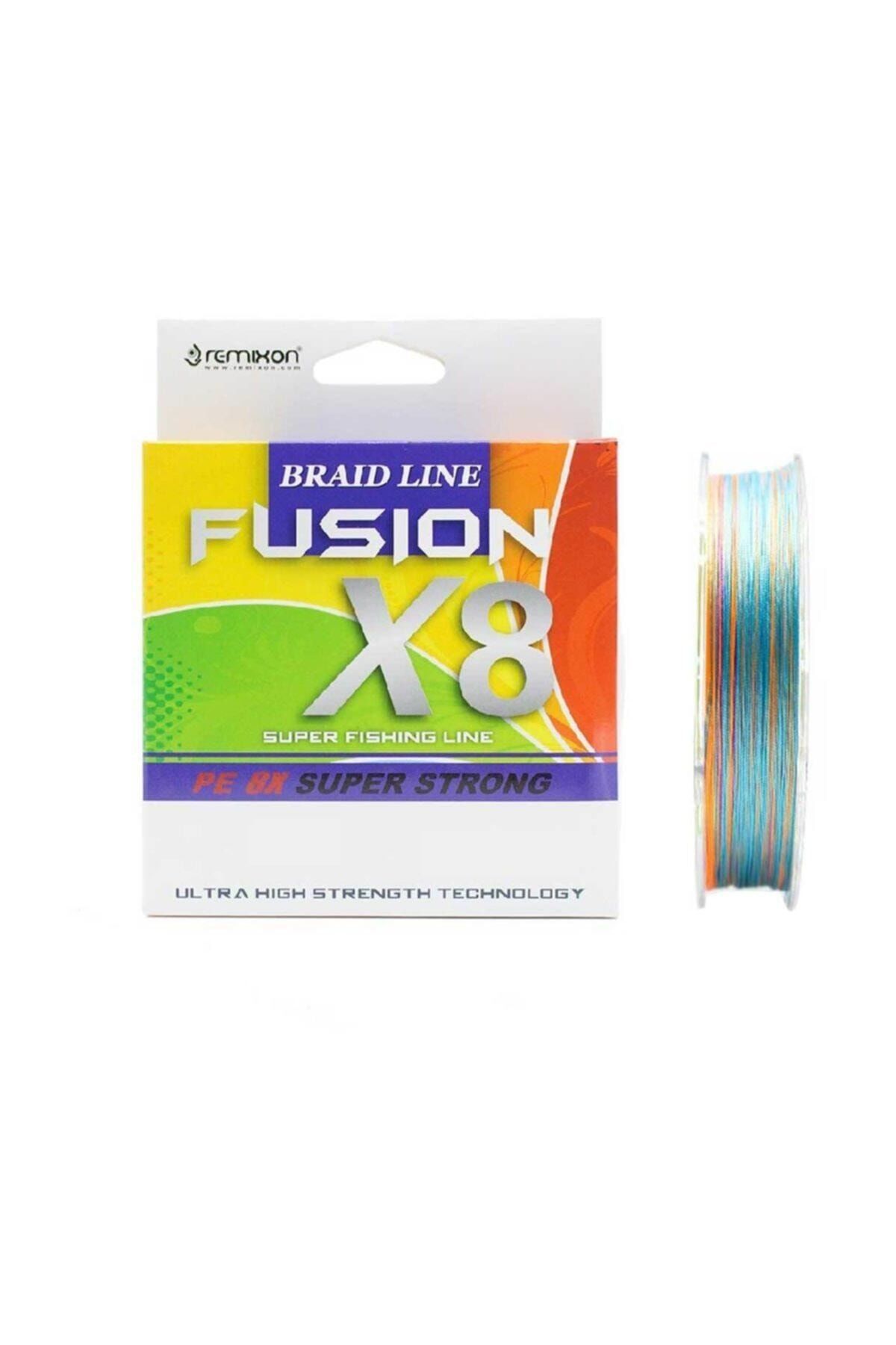 Fusion X8 Multicolor Ip Olta Misinası 150mt 0.18 Mm