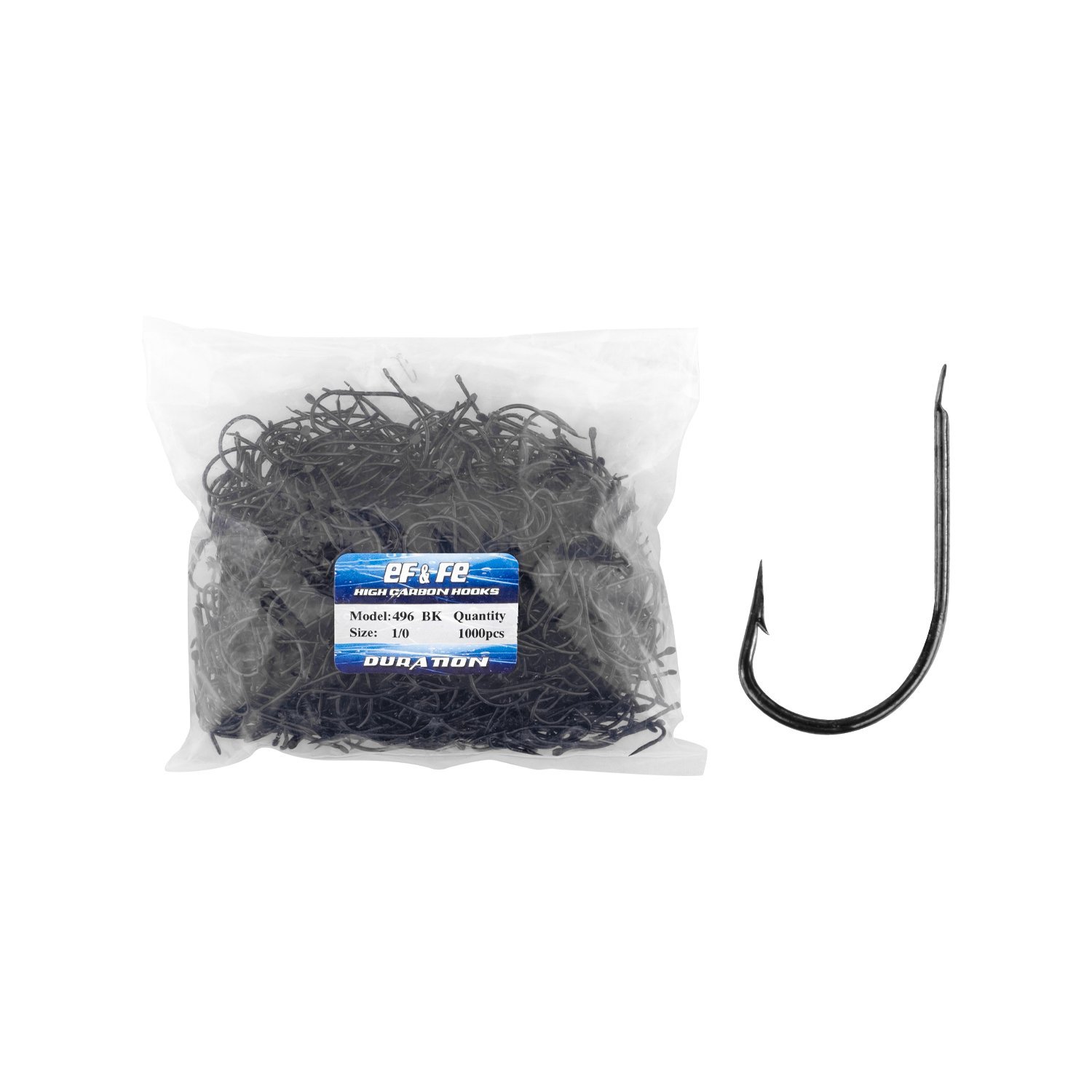 Effe İğne 496 Black Dökme No : 4/0 100 adet