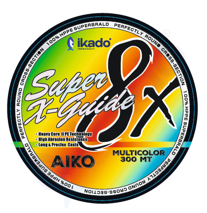 İKADO AIKO 8X 300 MT İP MİSİNA - MULTICOLOR